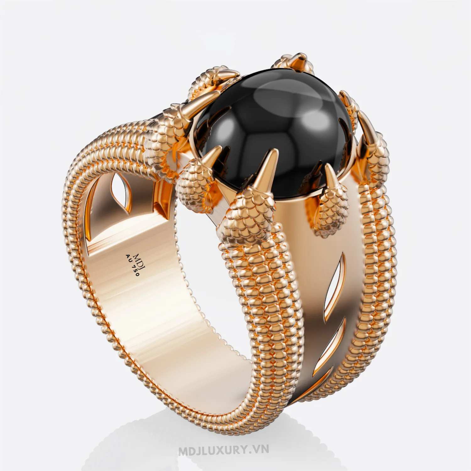 Nhẫn Nam Vàng Tây 18K Móng Rồng – NN266