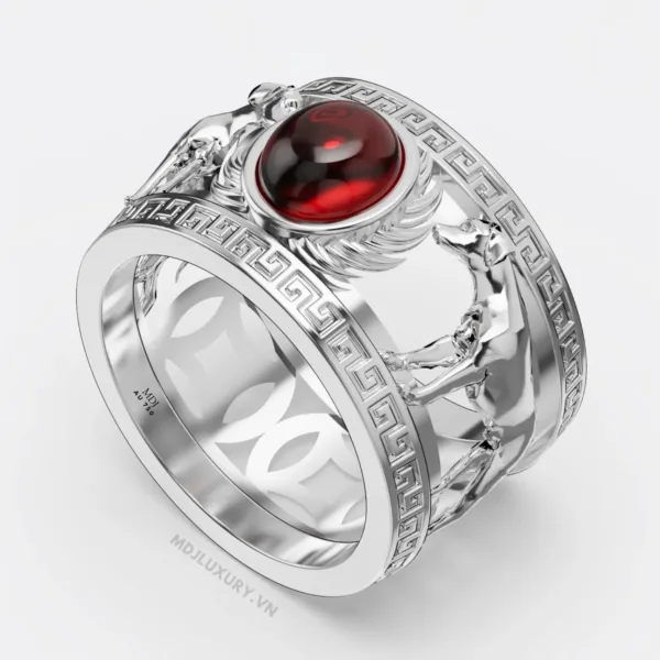 Nhẫn Vàng Nam Tuổi Tuất – Nhẫn Nam 18K NN268