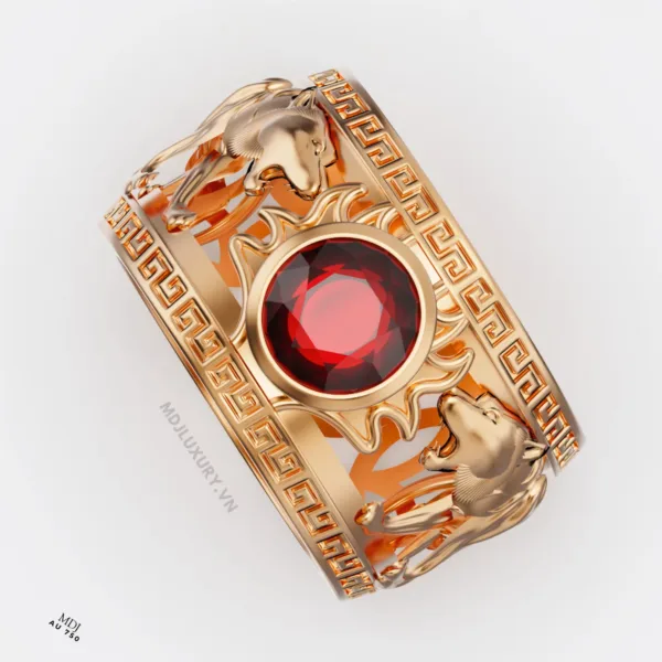 Nhẫn Vàng Nam Tuổi Hổ- Nhẫn Nam 18K  NN269
