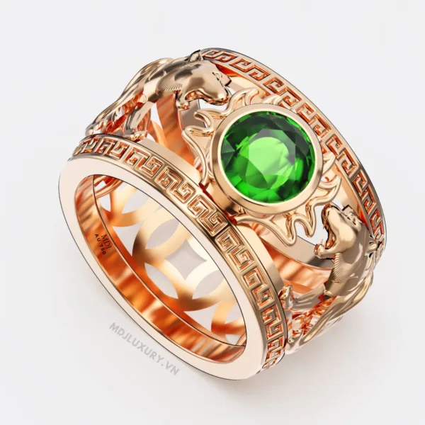 Nhẫn Vàng Nam Tuổi Hổ- Nhẫn Nam 18K  NN269