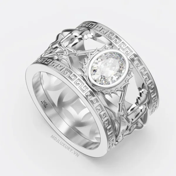 Nhẫn nam vàng 18K – Nhẫn Nam Tuổi Thân NN270