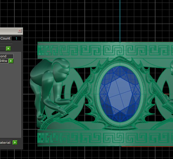 Nhẫn nam vàng 18K – Nhẫn Nam Tuổi Thân NN270