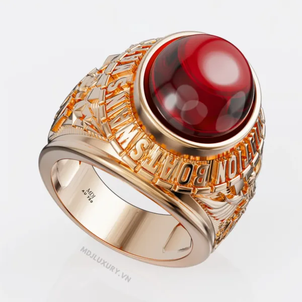Nhẫn Mỹ Vàng 18K Cao Cấp USA Đại Bàng – NN271