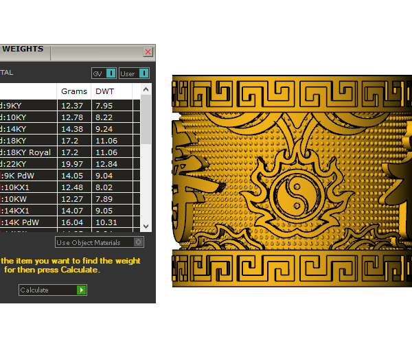 Nhẫn Nam Vàng Ta Chữ Phúc & Lộc & Thọ- Vàng 24K MDJ NN279