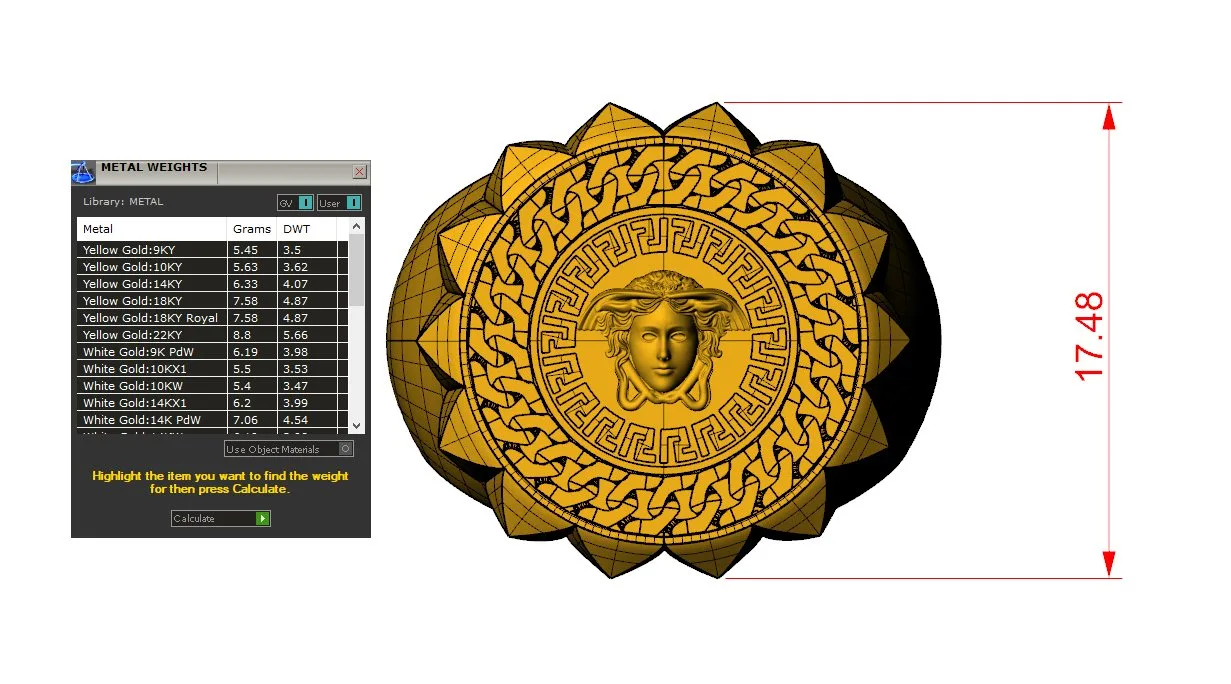 Nhẫn Nam Vàng Ta 24K- Versace NN285