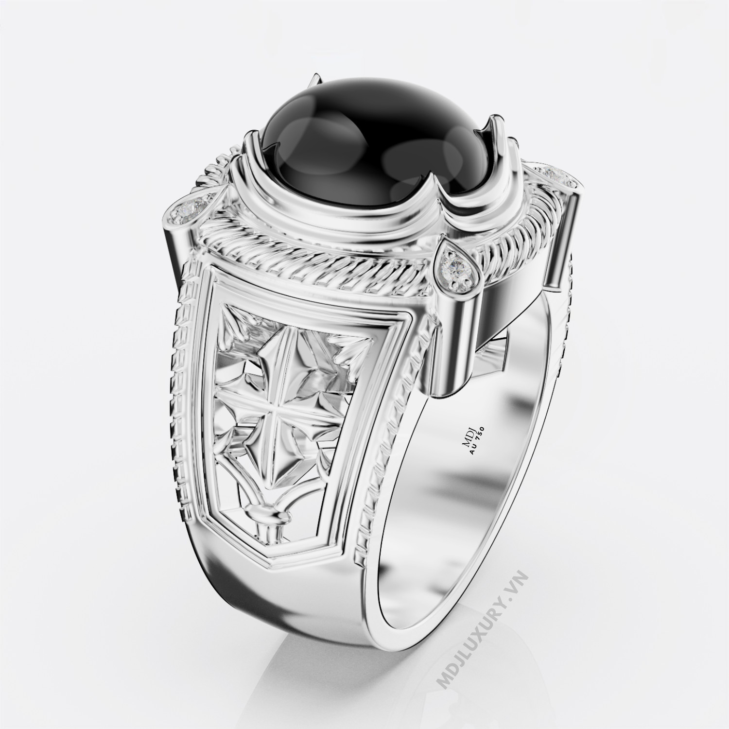 Nhẫn Vàng Nam 18K MDJ NN289