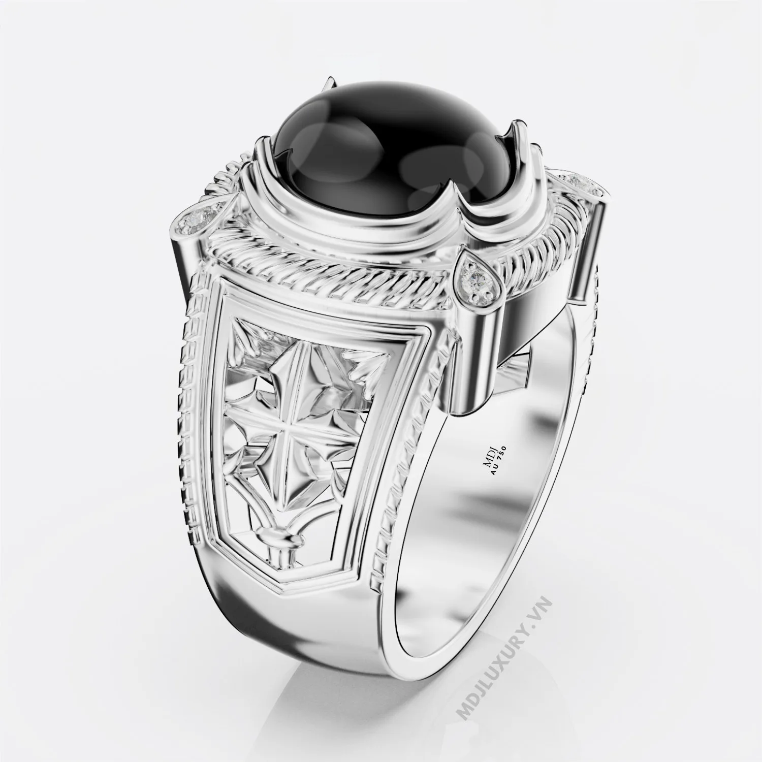 Nhẫn Vàng Nam 18K MDJ NN289