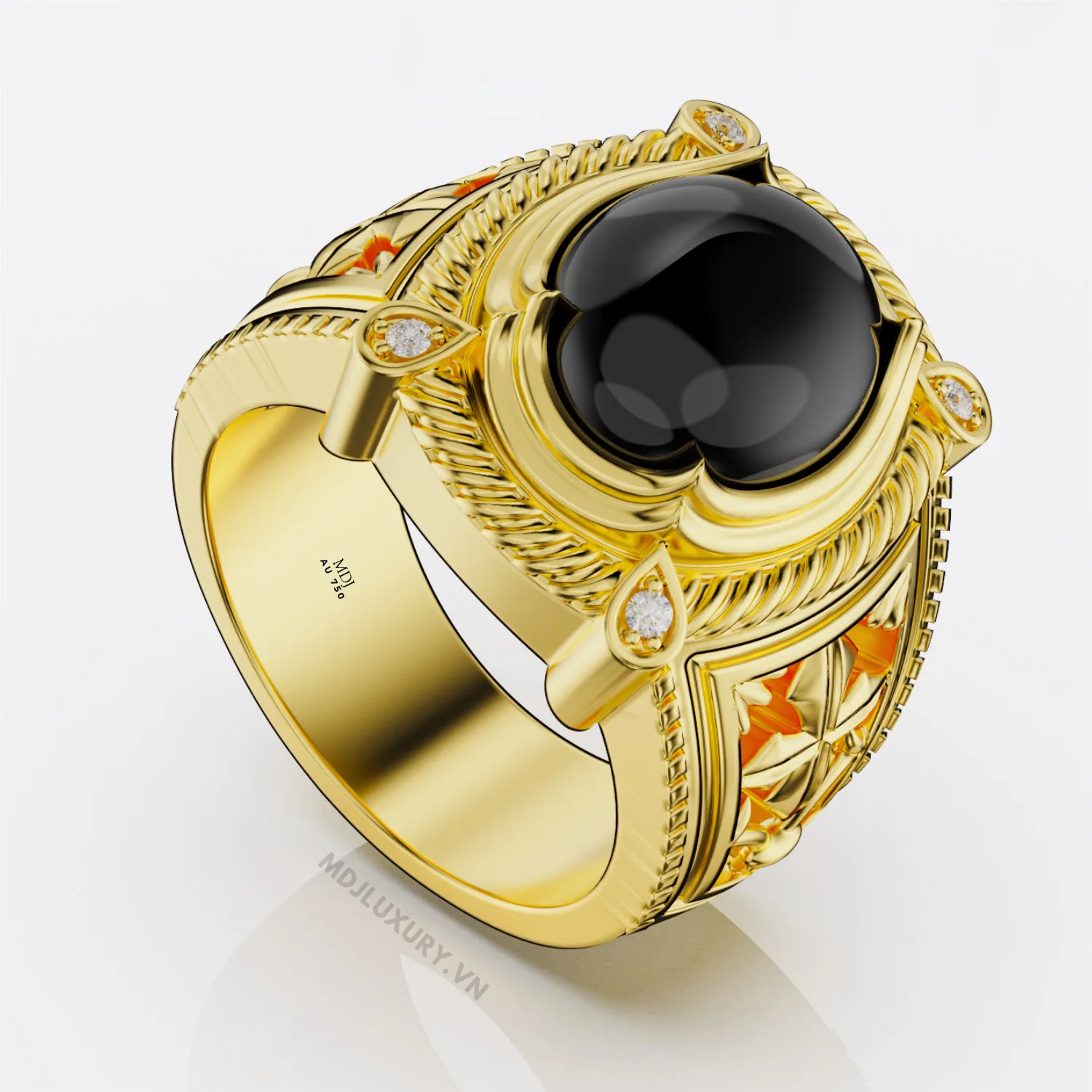Nhẫn Vàng Nam 18K MDJ NN289