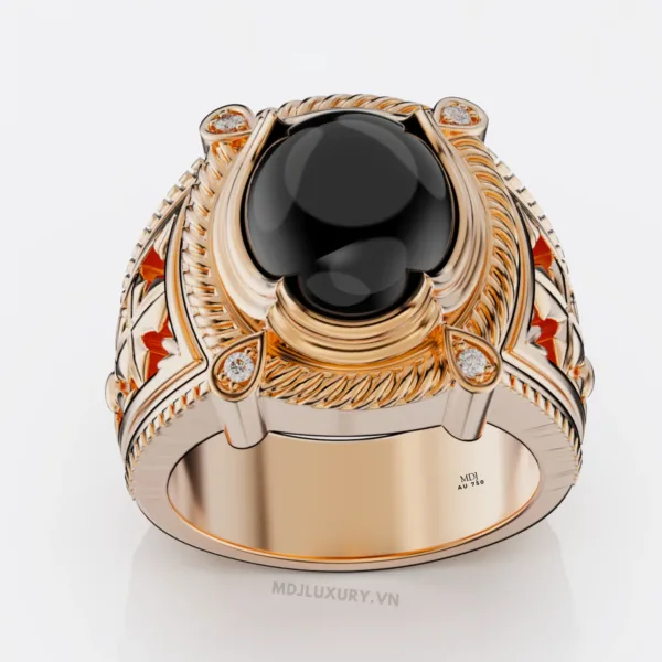 Nhẫn Vàng Nam 18K MDJ NN289