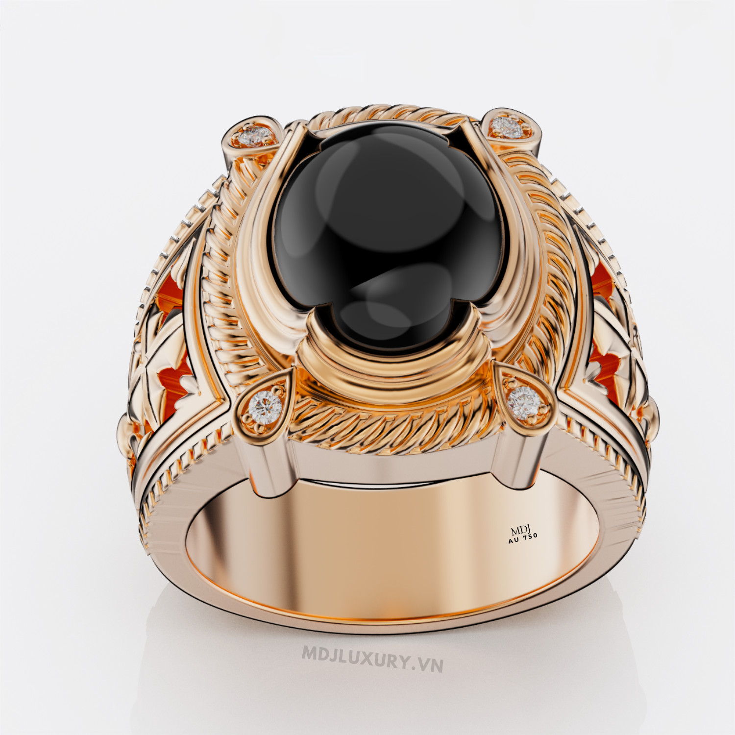 Nhẫn Vàng Nam 18K MDJ NN289