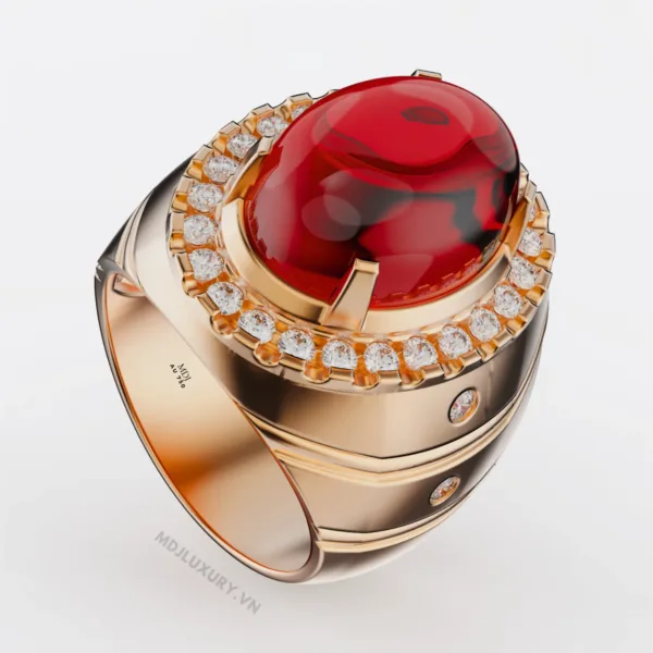 Nhẫn Vàng Nam – Nhẫn Nam Đẹp 18K MDJ NN290