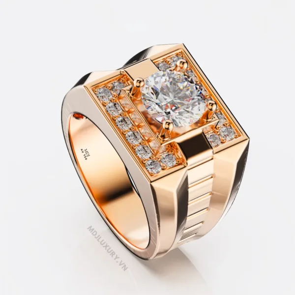 Nhẫn Vàng Nam – Nhẫn Nam Đẹp 18K MDJ NN291