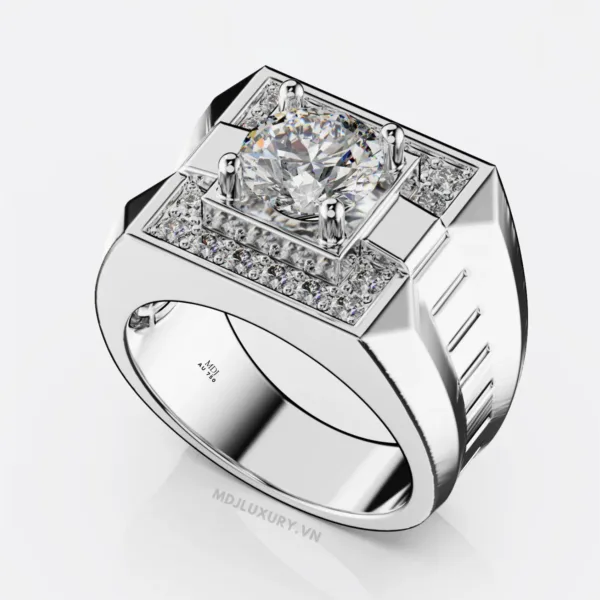 Nhẫn Vàng Nam – Nhẫn Nam Đẹp 18K MDJ NN291