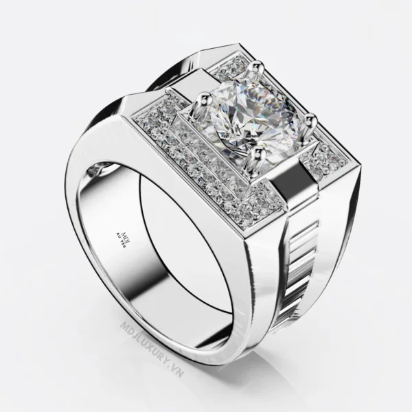 Nhẫn Vàng Nam – Nhẫn Nam Đẹp 18K MDJ NN291