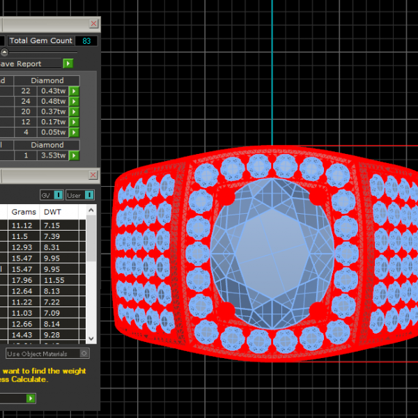 Nhẫn Nam Vàng Trắng Cao cấp MDJ NN293
