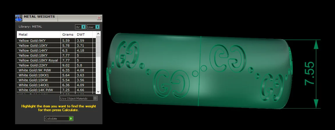 Nhẫn Vàng Nam CG MDJ NN298