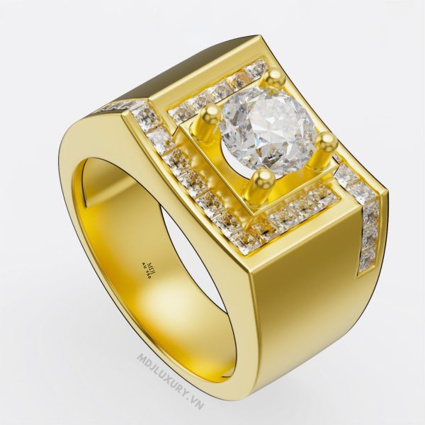 Nhẫn Vàng Nam 14K & 18K MDJ NN299