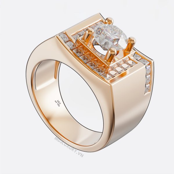 Nhẫn Vàng Nam 14K & 18K MDJ NN299