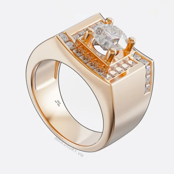 Nhẫn Vàng Nam 14K & 18K MDJ NN299