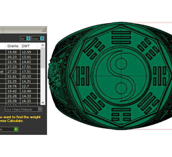 Nhẫn Vàng Nam Vòng Âm Dương Ngũ Hành 24K Cao Cấp MDJ NN302