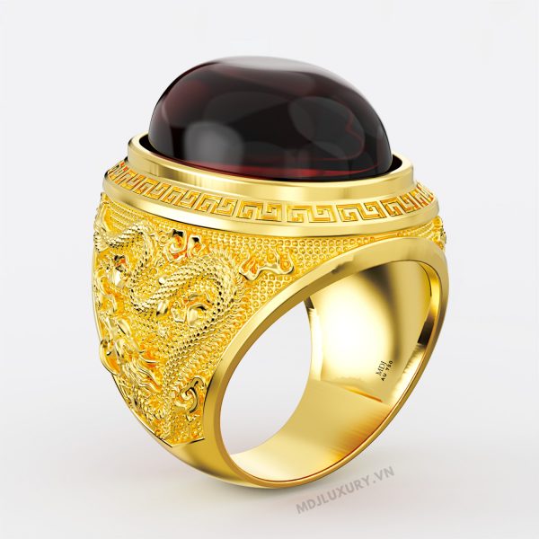 Nhẫn Vàng Nam Má Rồng Cao Cấp MDJ NN306