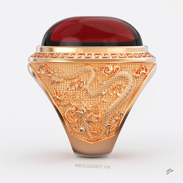 Nhẫn Vàng Nam Má Rồng Cao Cấp MDJ NN306