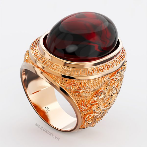 Nhẫn Vàng Nam Má Rồng Cao Cấp MDJ NN306