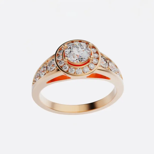 Nhẫn Vàng Tây Nữ Đẹp NNU06