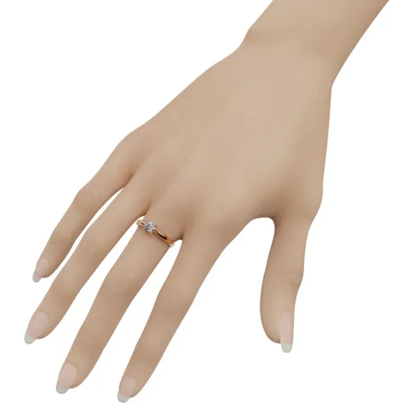 Nhẫn Cầu Hôn Vàng Trắng Hà Nội  MDJ NNU110