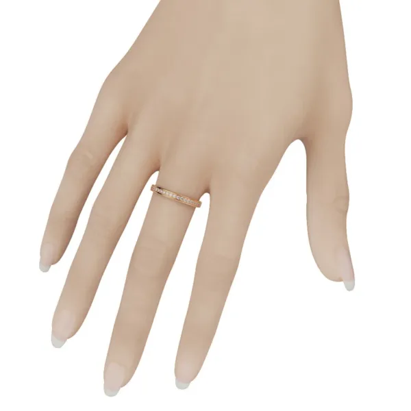 Nhẫn vàng 18K nữ 1 triệu - Nhẫn cầu hôn NNU73