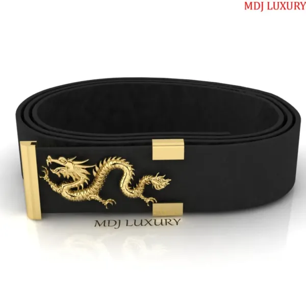 Thắt Lưng Vàng Mặt Rồng Cao Cấp MDJ - TLV02