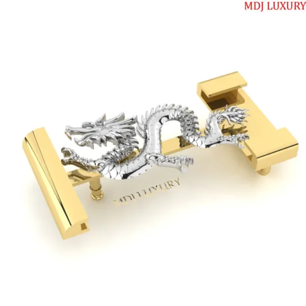 Thắt Lưng Vàng Mặt Rồng Cao Cấp MDJ - TLV02