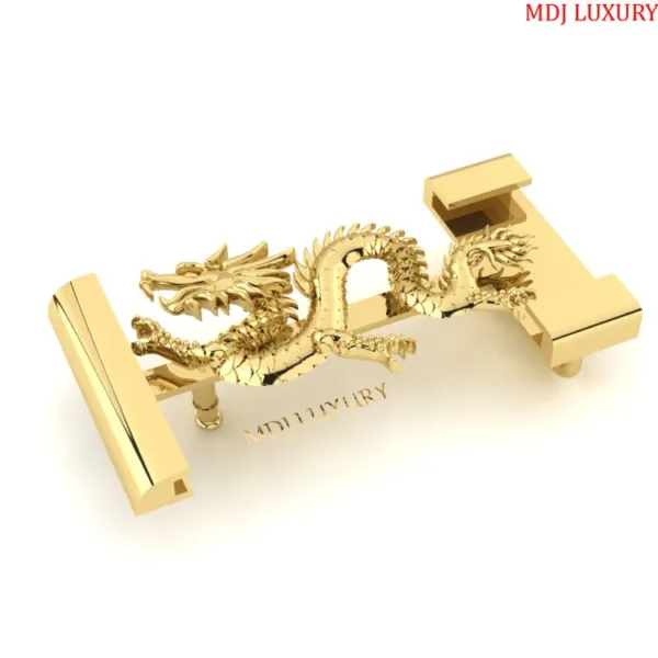 Thắt Lưng Vàng Mặt Rồng Cao Cấp MDJ - TLV02