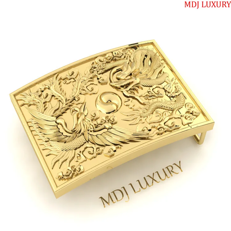 Mặt Thắt Lưng Rồng Phượng Cao Cấp Sang Trọng - TLV05
