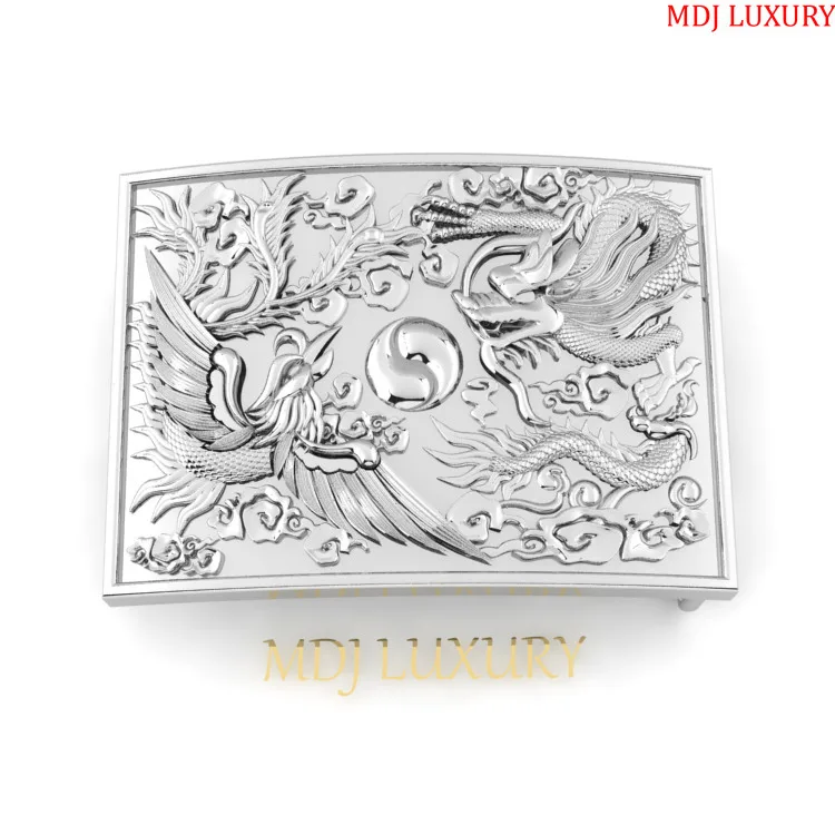 Mặt Thắt Lưng Rồng Phượng Cao Cấp Sang Trọng - TLV05