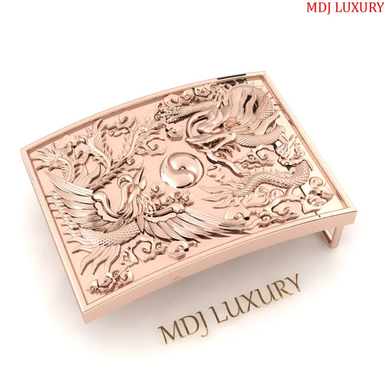 Mặt Thắt Lưng Rồng Phượng Cao Cấp Sang Trọng - TLV05