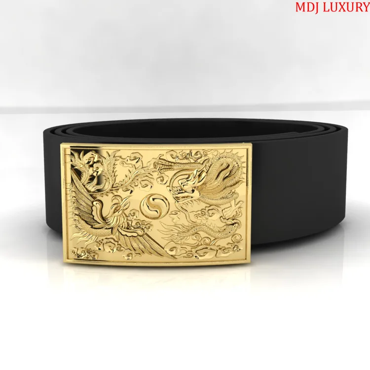 Mặt Thắt Lưng Rồng Phượng Cao Cấp Sang Trọng - TLV05