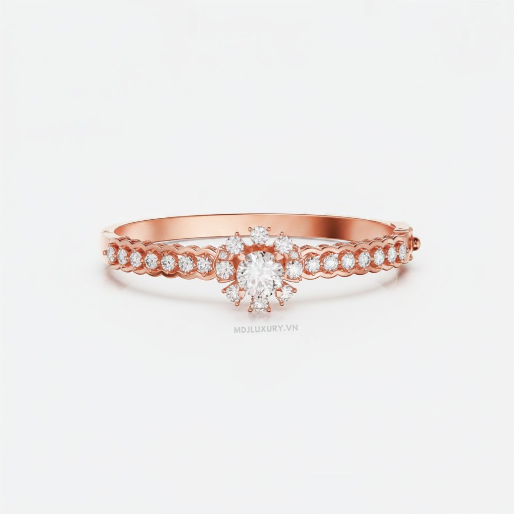 Vòng tay nữ vàng 18K - Vòng Tay Nữ Đẹp VTN13 1 Vòng tay nữ vàng 18K – Vòng Tay Nữ Đẹp VTN13
