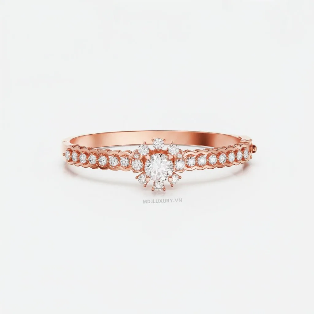 Vòng tay nữ vàng 18K – Vòng Tay Nữ Đẹp VTN13