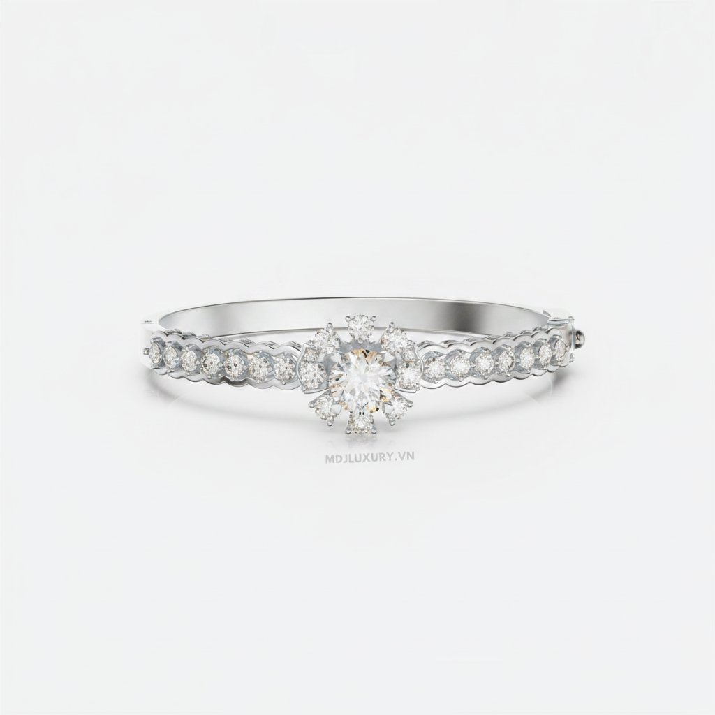 Vòng tay nữ vàng 18K - Vòng Tay Nữ Đẹp VTN13 9 Vòng tay nữ vàng 18K – Vòng Tay Nữ Đẹp VTN13