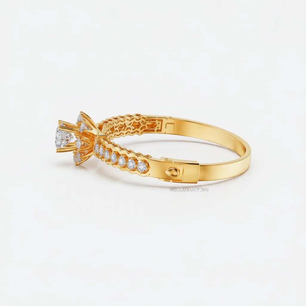 Vòng tay nữ vàng 18K – Vòng Tay Nữ Đẹp VTN13