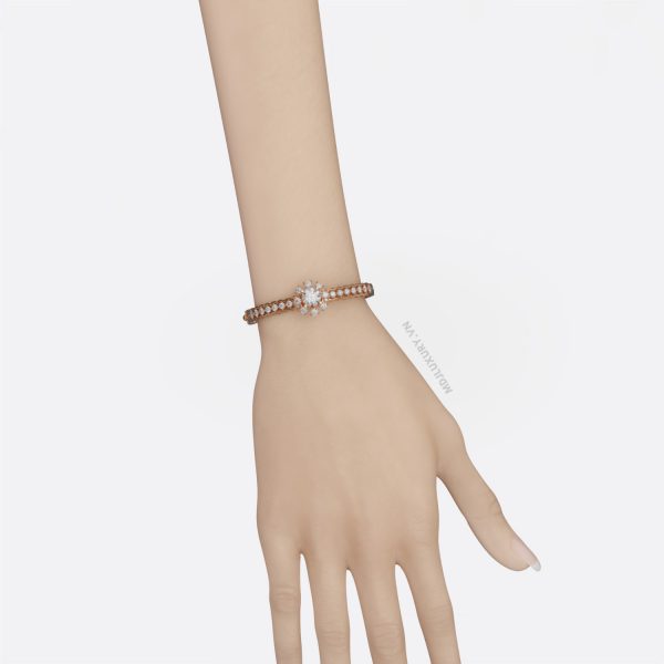 Vòng tay nữ vàng 18K - Vòng Tay Nữ Đẹp VTN13