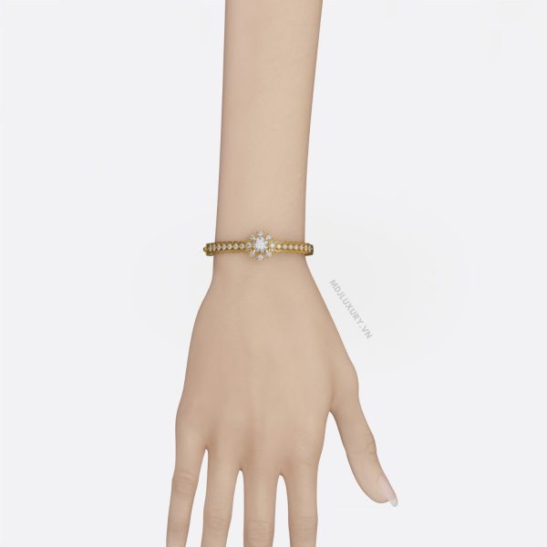 Vòng tay nữ vàng 18K - Vòng Tay Nữ Đẹp VTN13
