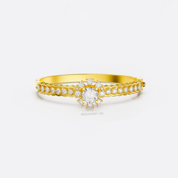 Vòng tay nữ vàng 18K - Vòng Tay Nữ Đẹp VTN13