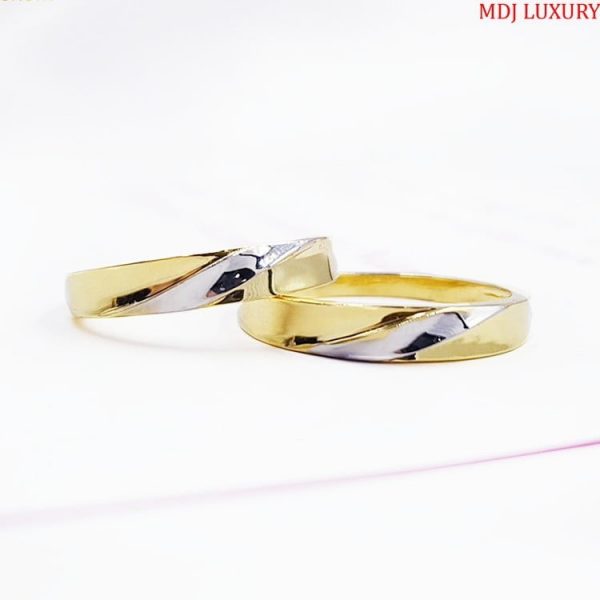 Nhẫn đôi vàng NCK33