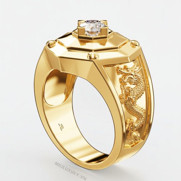 Nhẫn Nam Vàng Tây 18K NN310