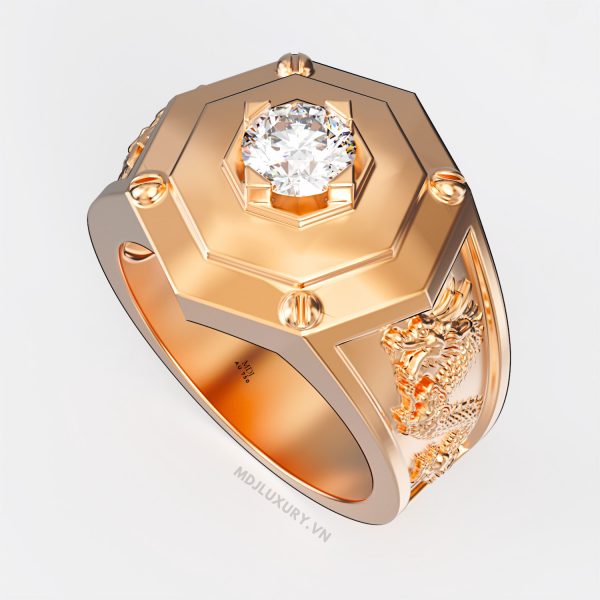 Nhẫn Nam Vàng Tây 18K NN310