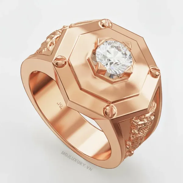Nhẫn Nam Vàng Tây 18K NN310