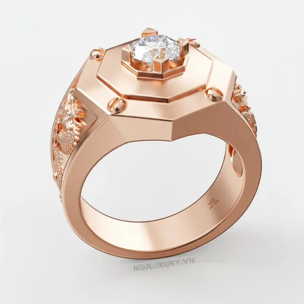 Nhẫn Nam Vàng Tây 18K NN310