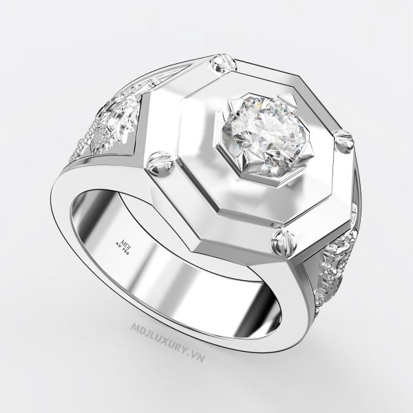 Nhẫn Nam Vàng Tây 18K NN310